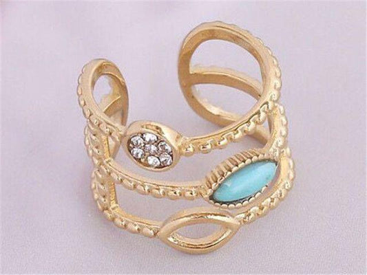 Turquesa Adjustable Ring