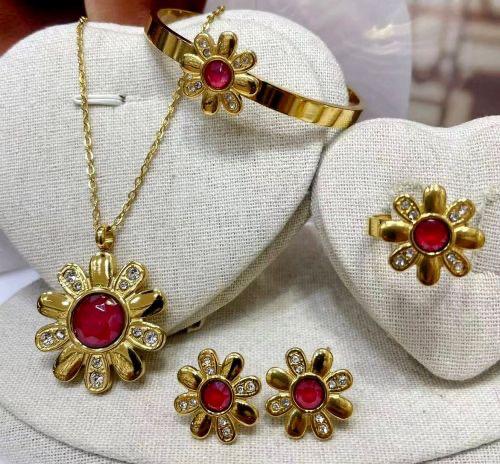 Red Flower Set
